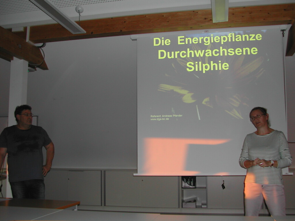 Vortrag “Die Energiepflanze Durchwachsene Silphie”