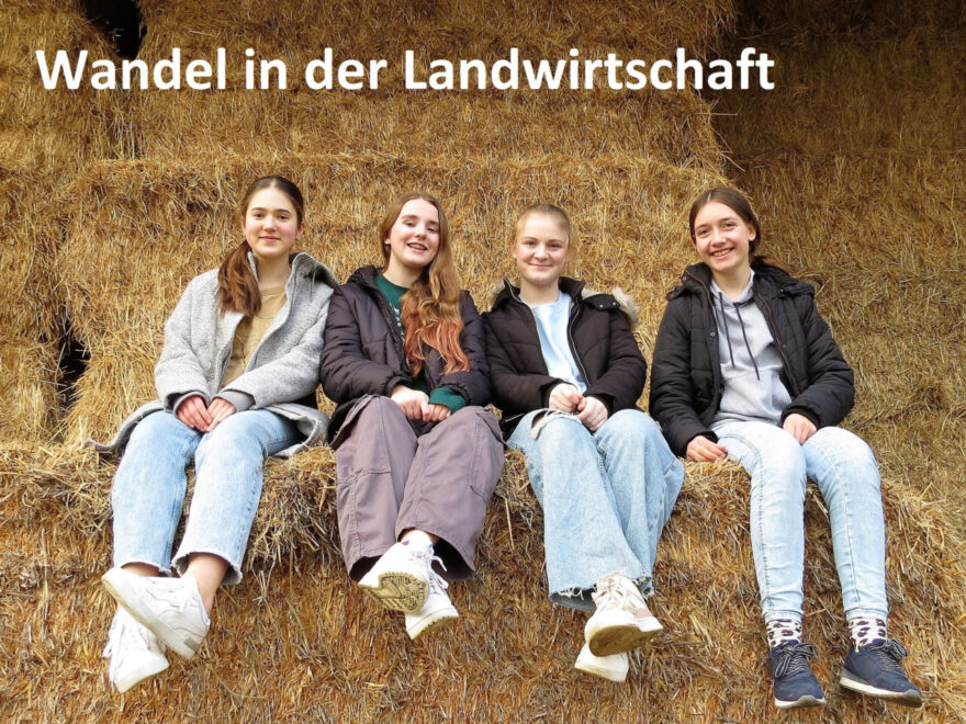Carl Laemmle Schülerfilmpreis: Wandel in der Landwirtschaft